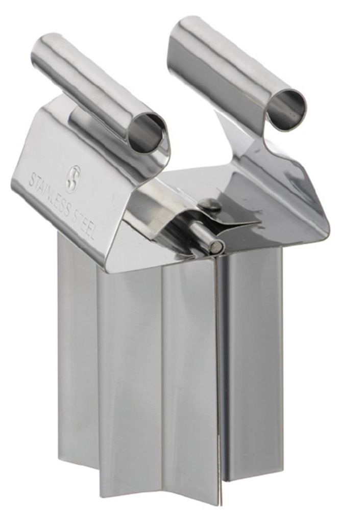 Zimtsternausstecher Durchmesser 5 cm aus Edelstahl Produktbild 