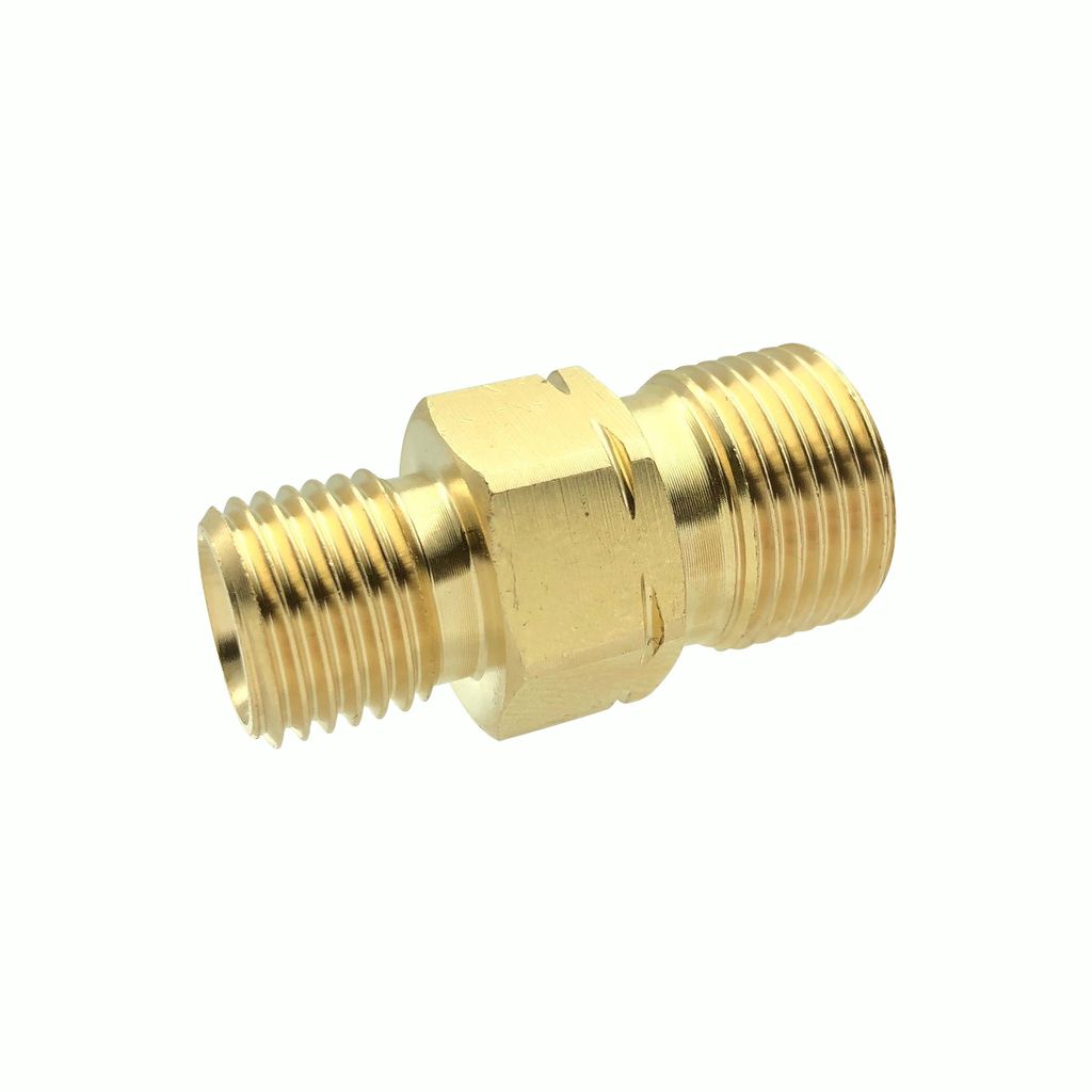 GOK Gasschlauch Verbinder, Grösse:1/4'' Rechts x 3/8'' Links