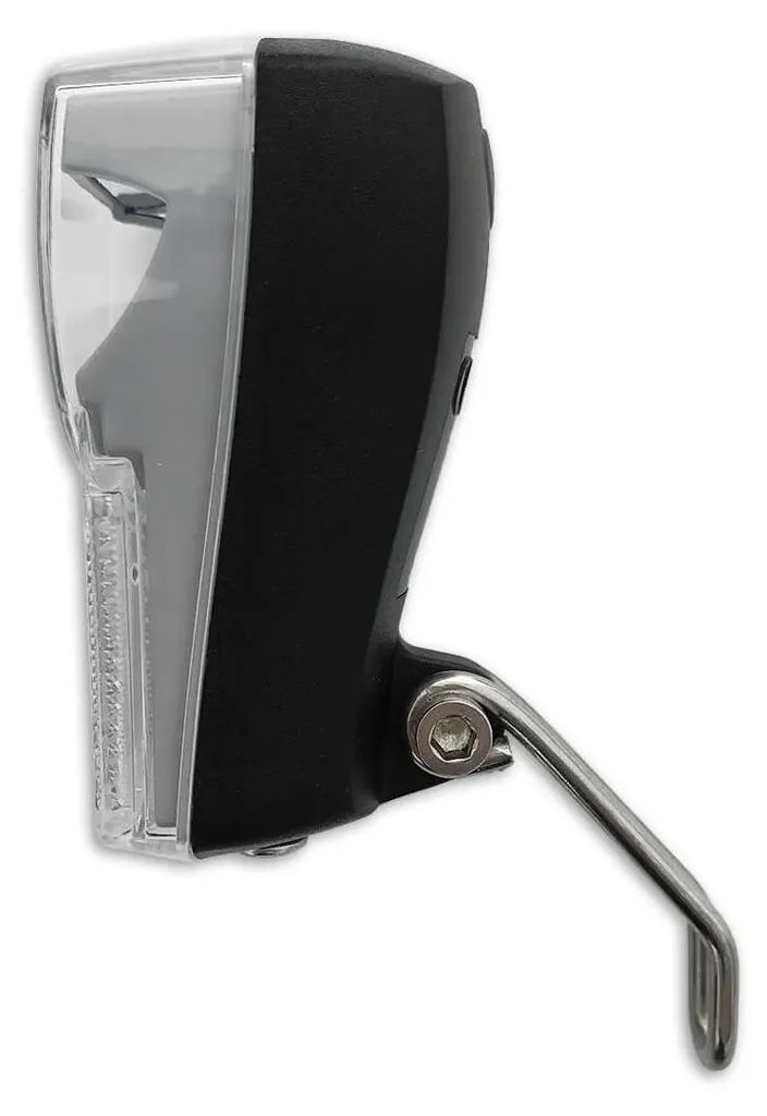Phare LED 30 lux puissant batterie longue durée boîtier noir robuste