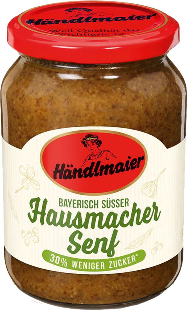 Händlmaier senape dolce fatta in casa con meno zucchero in Immagine del prodotto 