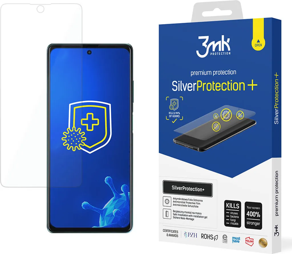 Cadorabo Vetro Temperato Per Huawei Nova 5T, Pellicola Protettiva Trasparente 9H, Compatibile 3D Touch, Anti Graffio