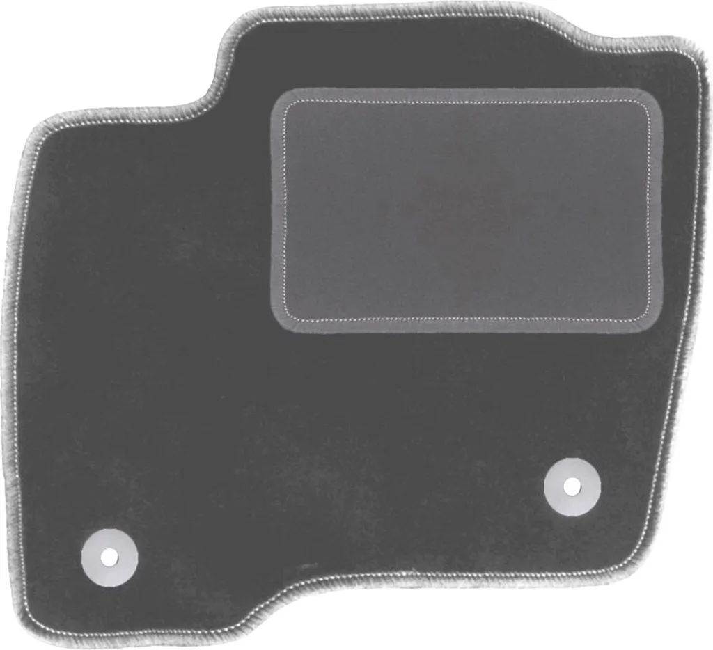 Tappetino Ford Galaxy MK3 2015- Velluto Grafite Su Misura con Fissaggi