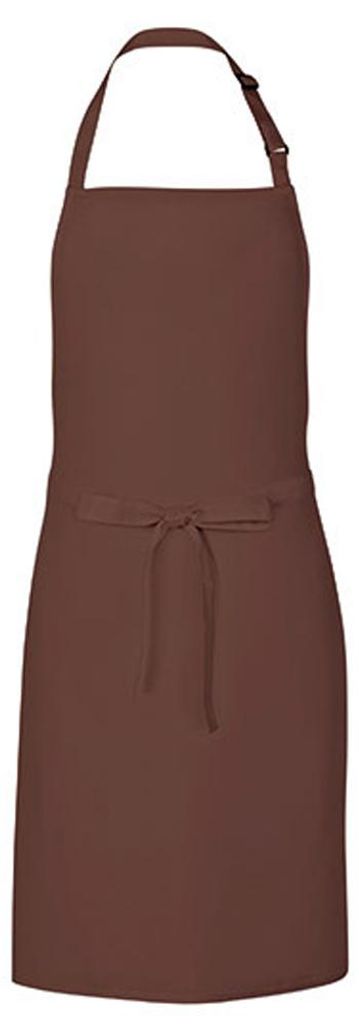 Link Kitchen Wear - Schürze, Unifarben LT5929 (Einheitsgröße) (Braun)