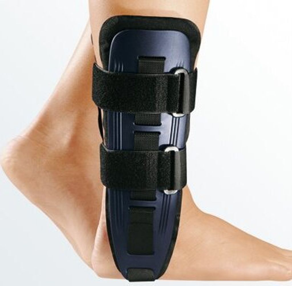 medi Sprunggelenkorthese M.Step Universal schwarz>>>>Ausf.: Athletic (kurze Version)