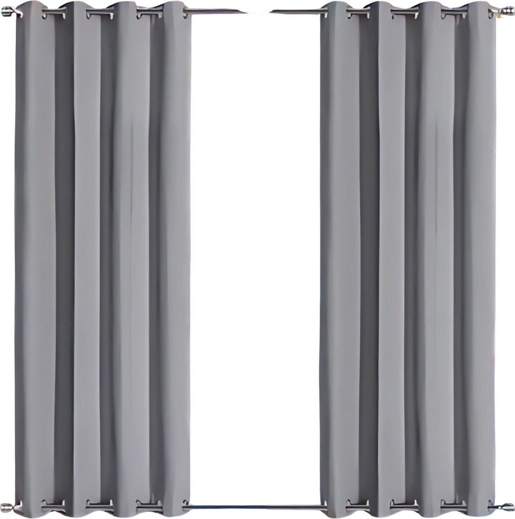 Outdoor-Sichtschutz Vorhang – Wasserdicht & UV-beständig – Winddichtes Design mit Metallösen – Für Garten, Balkon, Veranda – 275×140 cm...