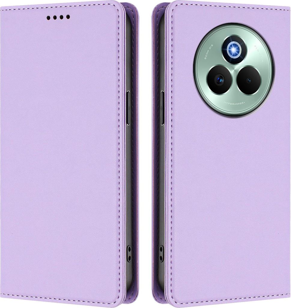 Custodia in pelle per Realme P3 Pro, custodia a libro Immagine del prodotto 