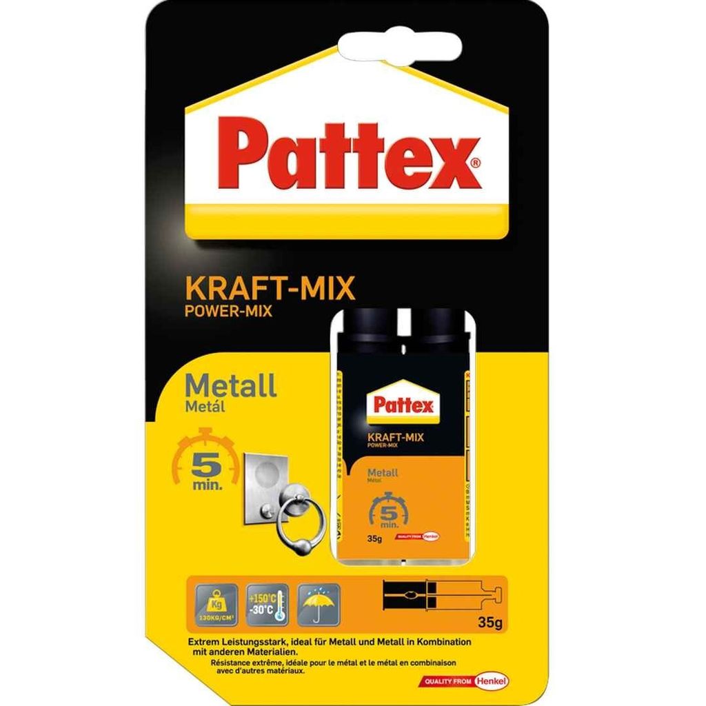 Pattex Spezialkleber Kraft Mix Metall 25 ml Produktbild 