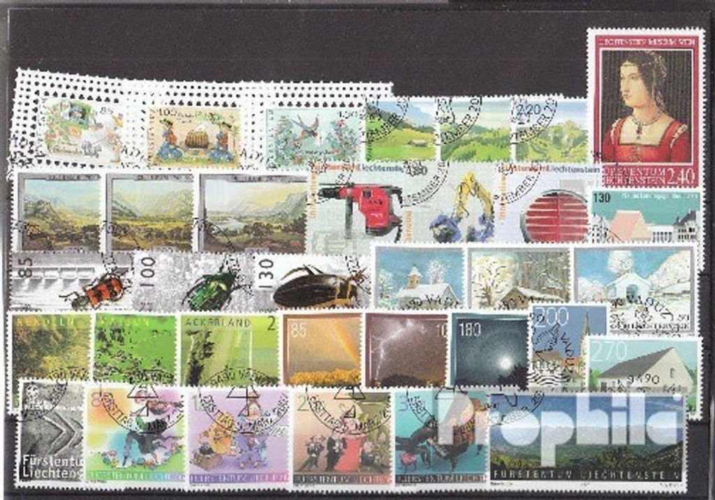 Briefmarken Liechtenstein 2007 2007 gestempelt