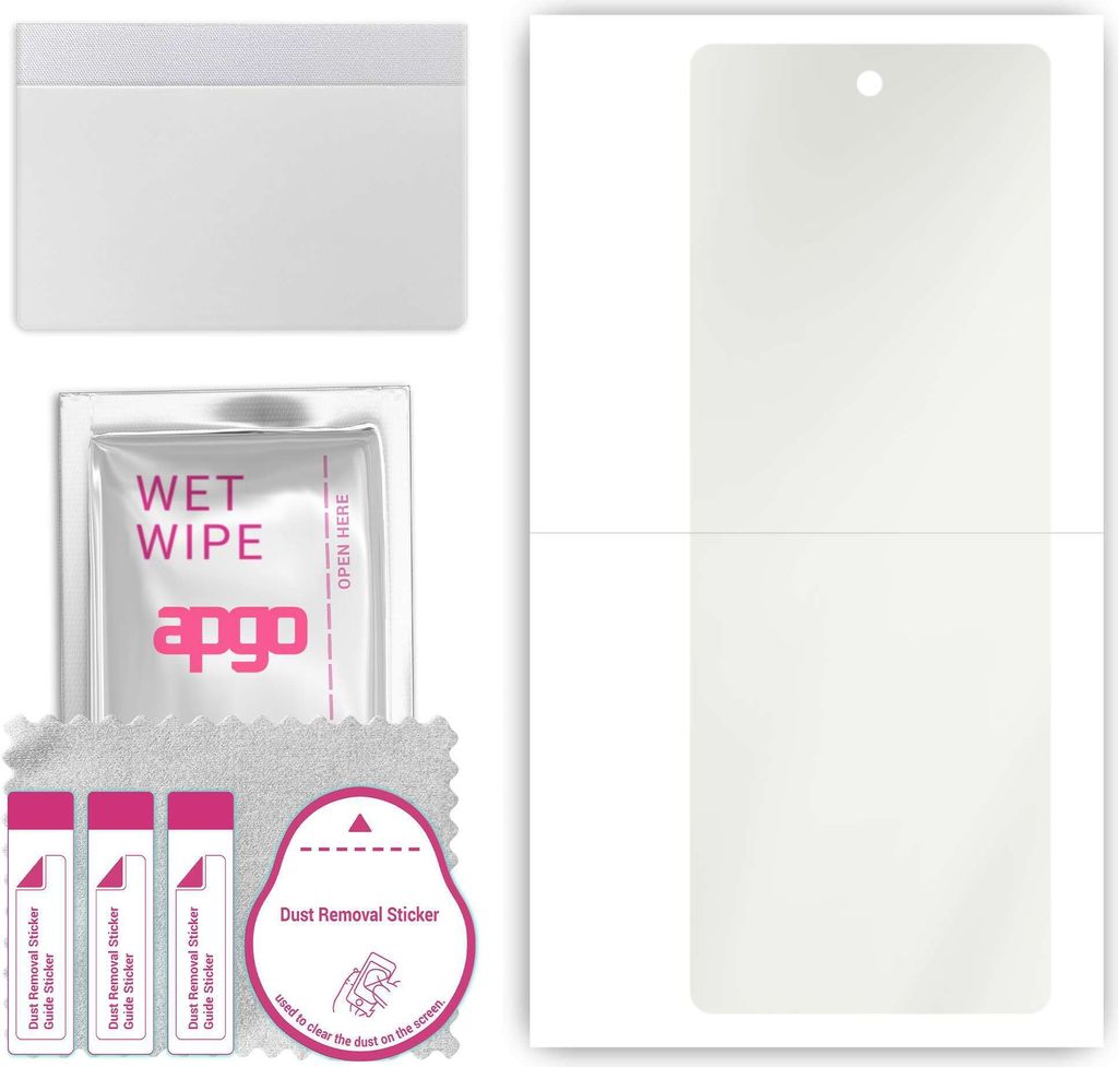 apgo Hydrogel Schutzfolie, Matt, kompatibel mit Samsung W23, flexibele Displayschutzfolie, Folie mit Positionierhilfe, Anti-Fingerprint, kratzfest,...