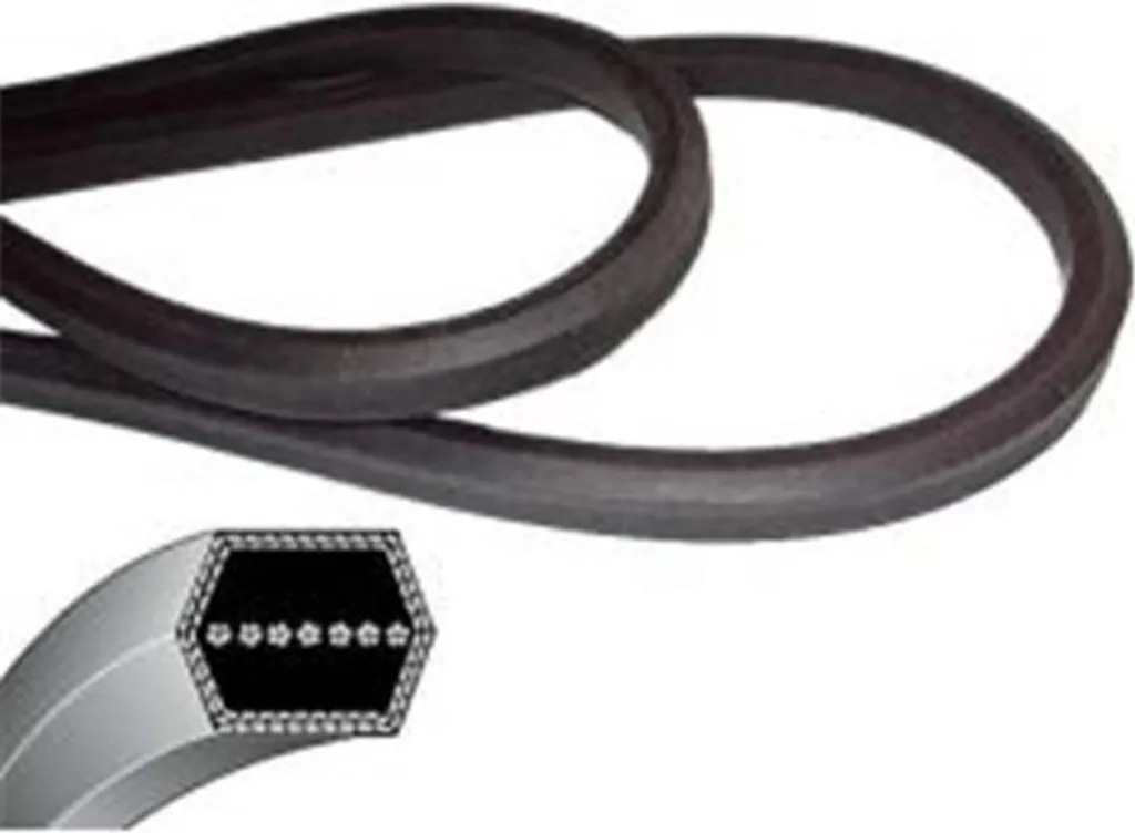 Courroie d'entraînement hexagonale pour tracteur tondeuse Cub Cadet LT3