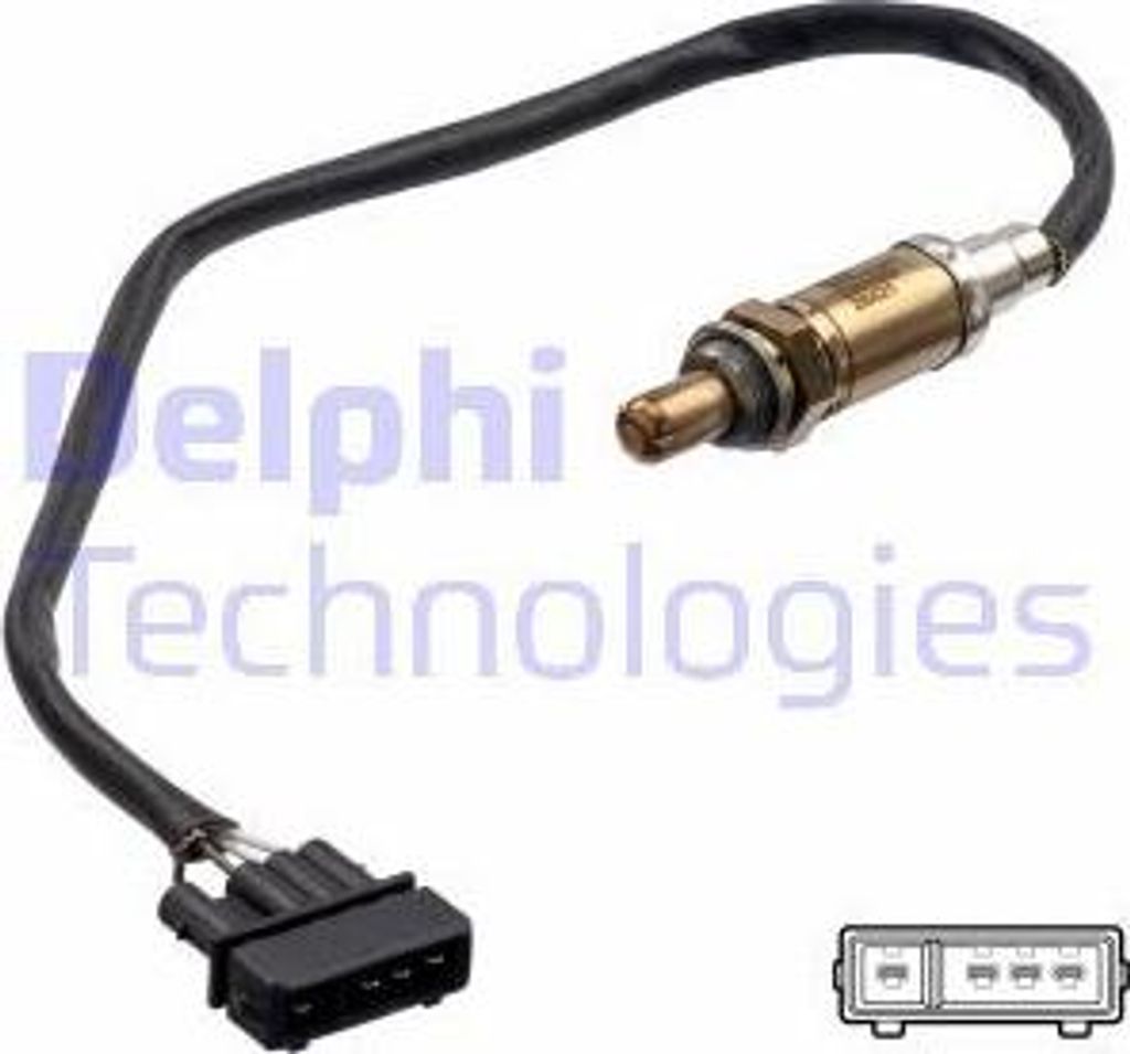 DELPHI ES21329-12B1 Lambdasonde OE 6U0906265E kompatibel mit Felicia