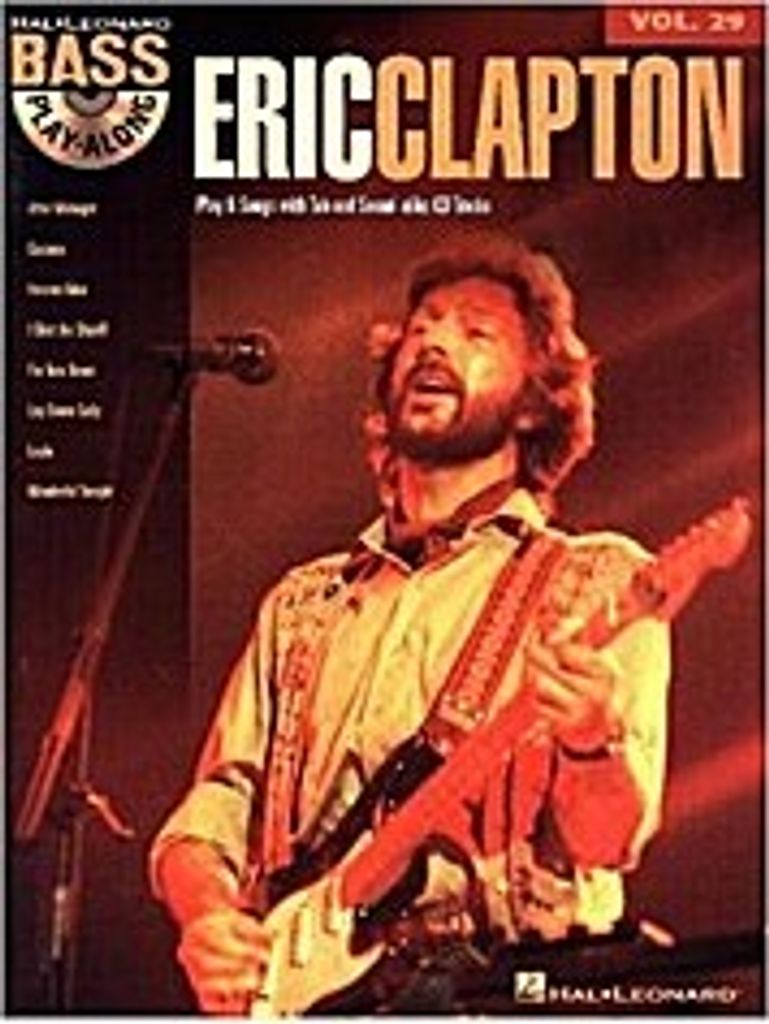 Bass Play-Along - Eric Clapton, w. Audio-CD