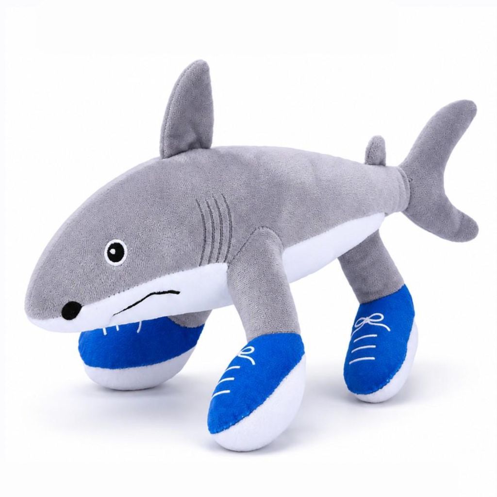 Wiztex Italský plyšový medvídek "Brainrot" – 24 cm, měkká Obrázek produktu 