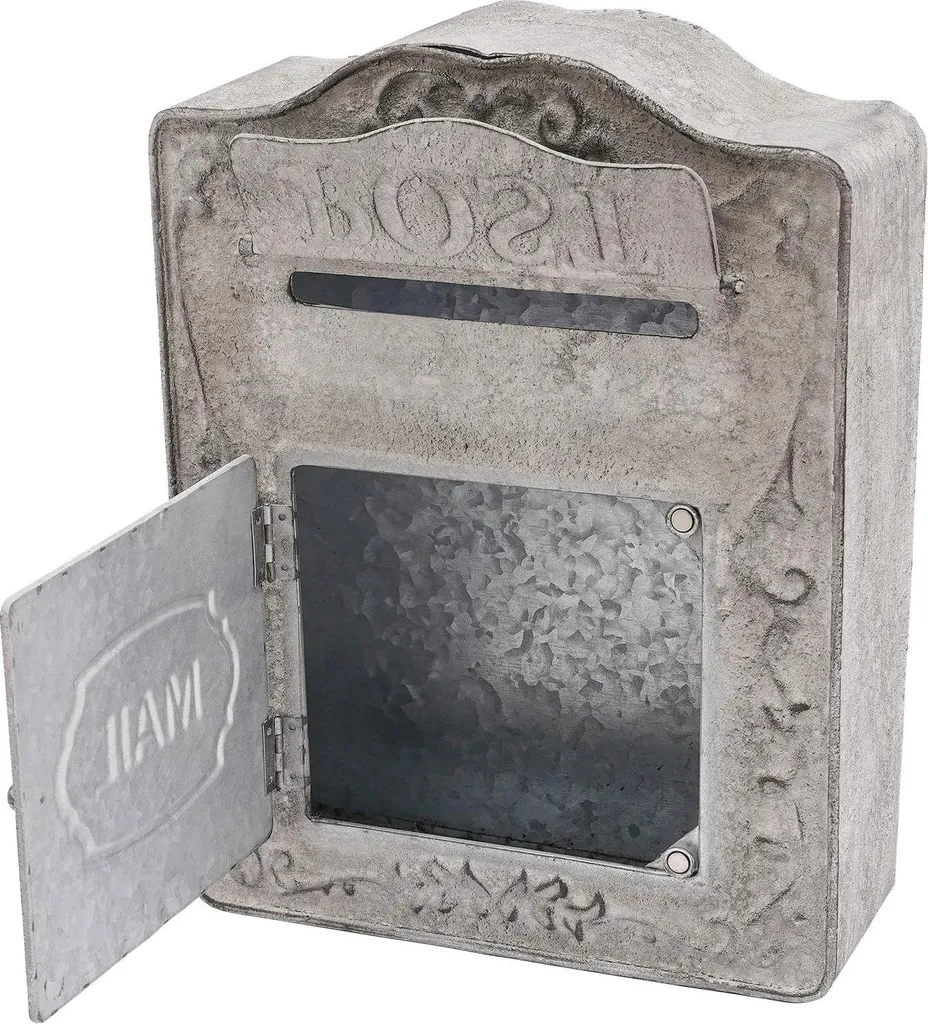 Boîte aux lettres murale pour maison de campagne et jardin vintage