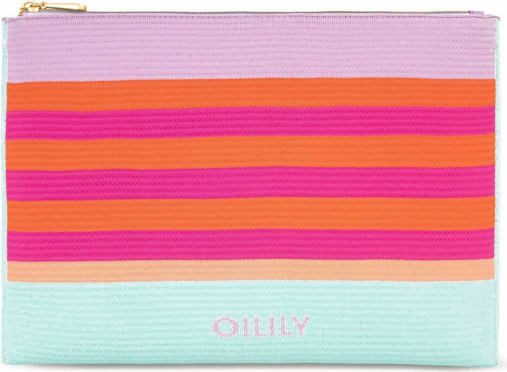 Oilily Utensilientasche Phoebe Pouch Knitwear Orange mehrfarbig