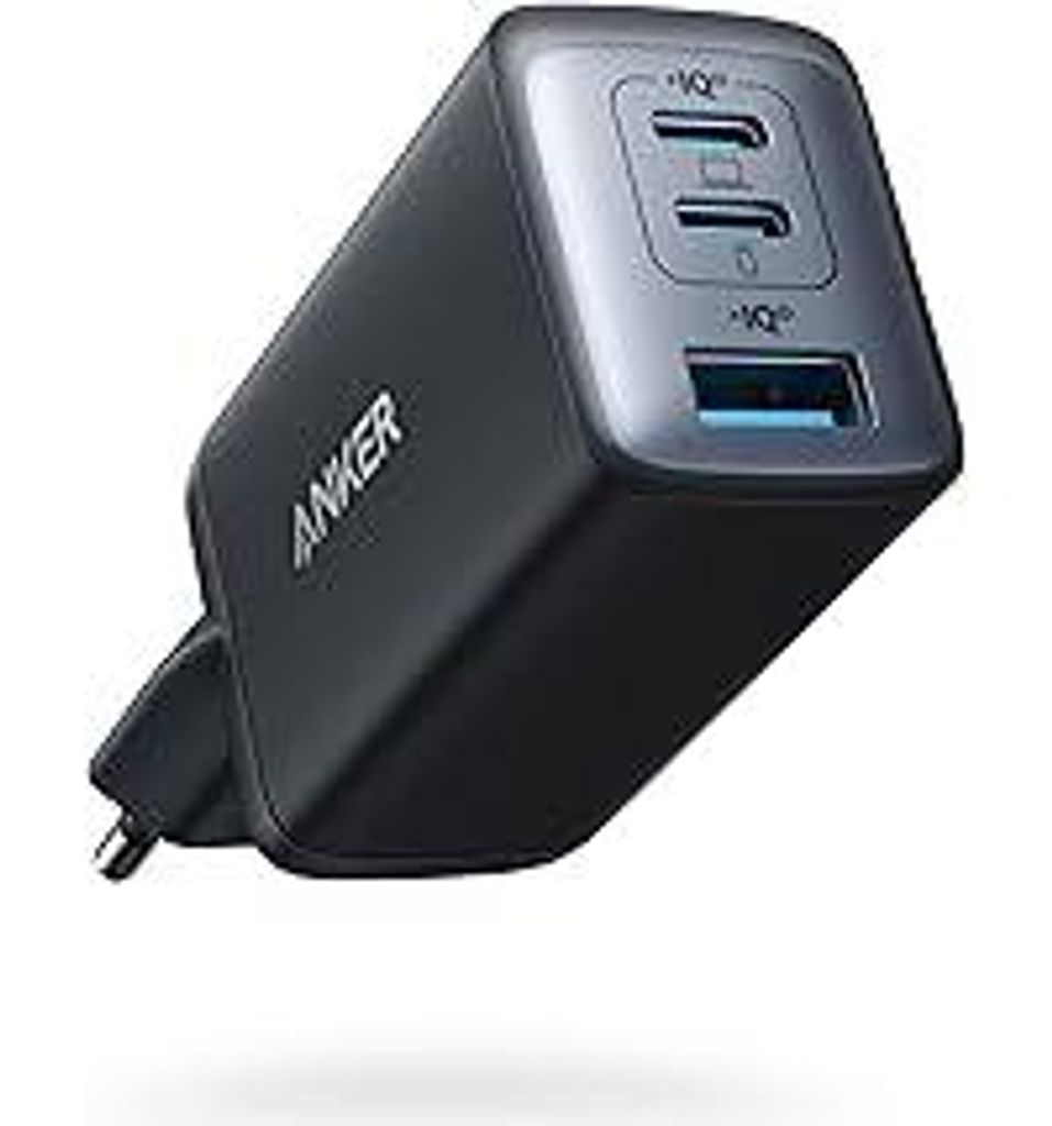 Nano 65W USB C Ladegerät, 3-Port PPS Schnellladegerät, iPad Ladegerät, Kompaktes Netzteil für MacBook Pro, iPad Pro, Galaxy S20, Dell XPS 13, N...
