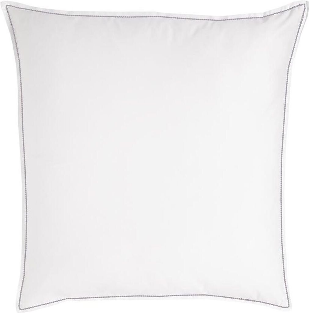 Traumschlaf Uni Kissenbezug White Collection Pico-Pico 70x90 cm dark-grey