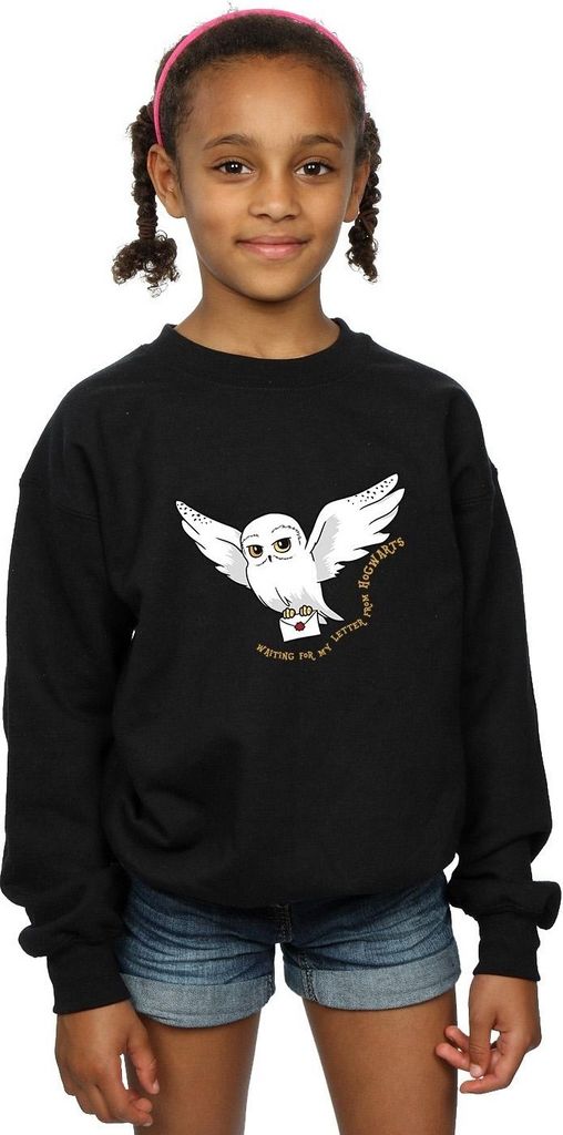 Harry Potter - Sweatshirt für Mädchen BI20779 (116) (Schwarz)