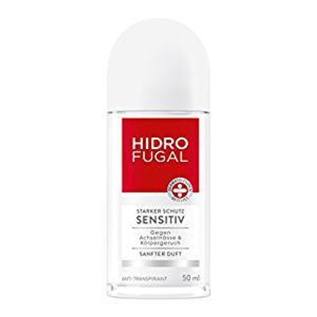 Hidrofugal Pflege Deo Roll On Sensitiv mit Panthenol Fläschen 50ml