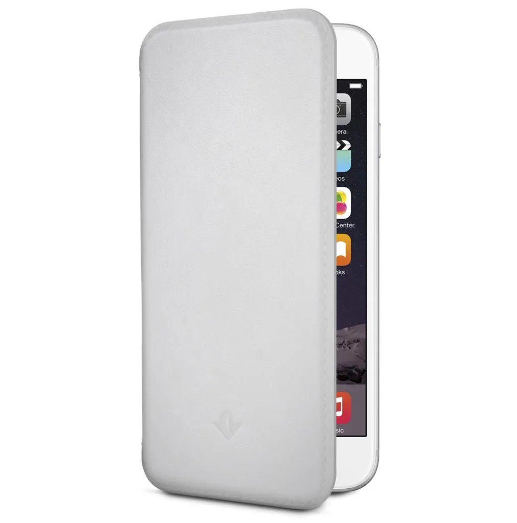 Coque iPhone 6 Twelve South SurfacePad Blanche : Finesse et Cuir Véritable