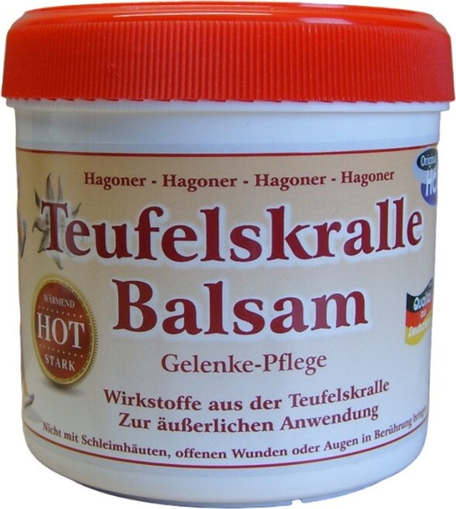 Teufelskralle Balsam Hot heiss 200ml von Hago Produktbild 