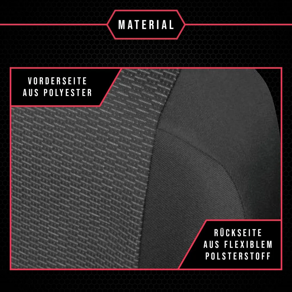 Copri Sedili Auto per Mercedes Vito II 2003-2014 - Protezione 5 Posti - 6