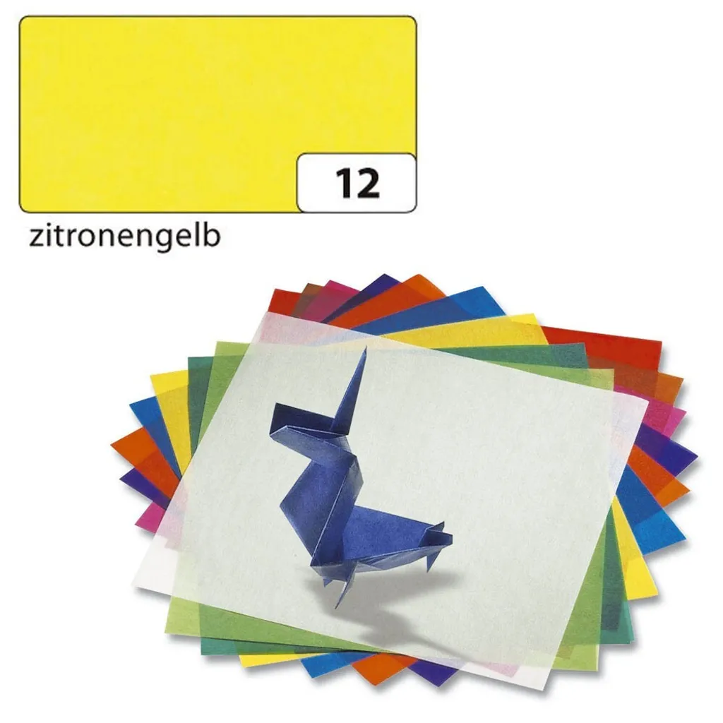 Carta da Lucido Folia Giallo Limone 42g/m² | 70x100cm - 25 Fogli 82512