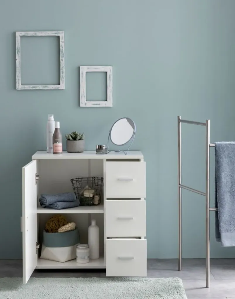 Étagère de salle de bain étroite 60 cm pour optimiser l'espace - 6