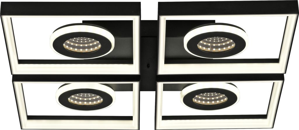 Paul Neuhaus LED Deckenleuchte Traforo 53 cm warmweiß-kaltweiß dimmbar
