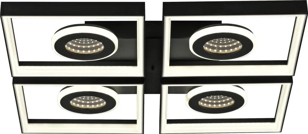 Plafonnier LED Traforo 53 cm : Fini la Lumière Trop Vive ou Trop Sombre