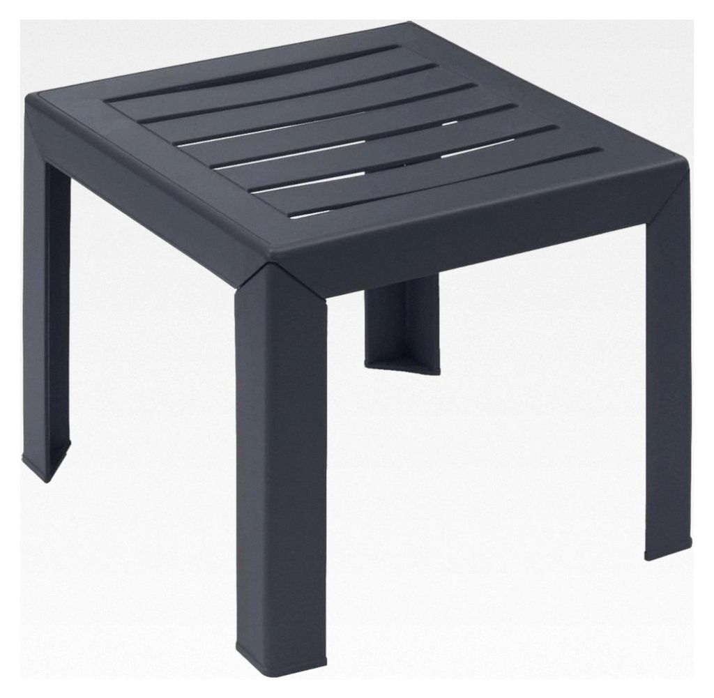 Beistelltisch Kaffeetisch Miami, 40 x 40 x 35 (H) cm, pflegeleicht, UV- und witterungsbeständig