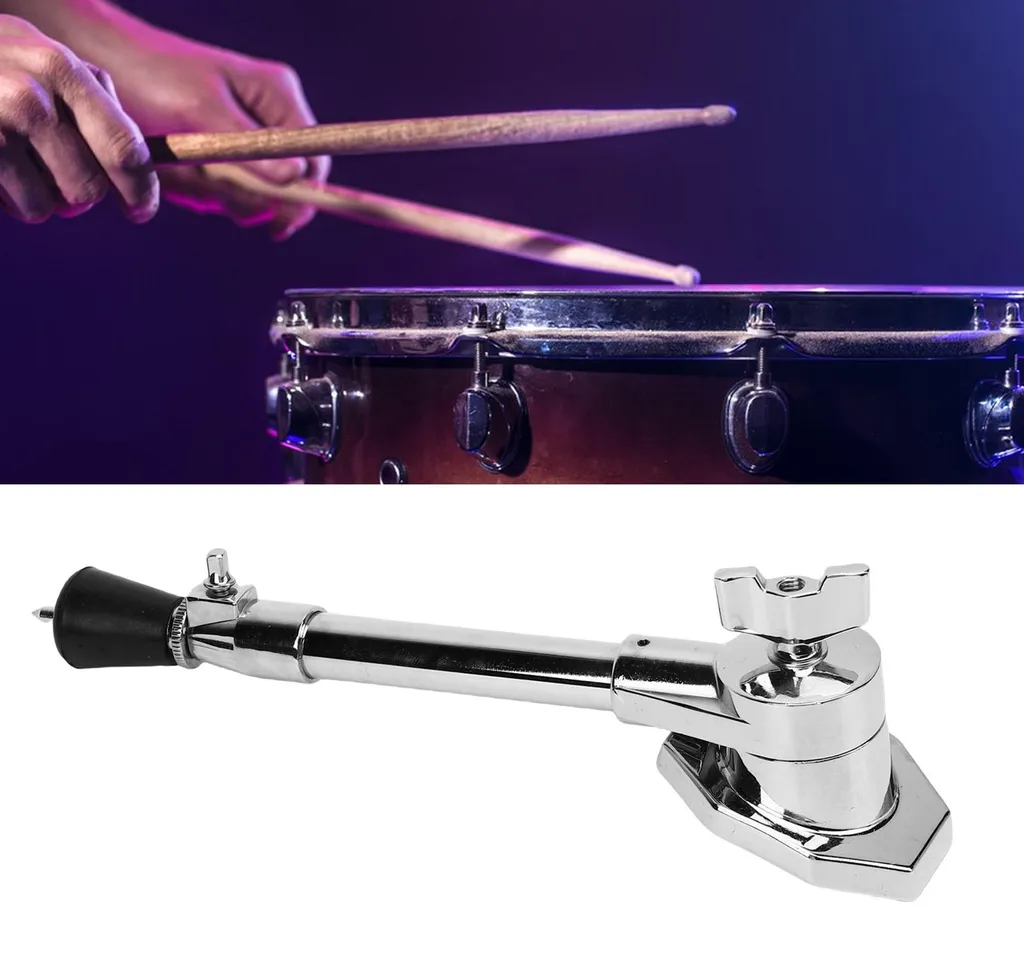 Support de Tambour pour Concert et Studio avec Angle Modulable Stable - 10