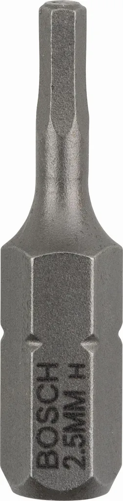Offerta Punta HEX 2,5mm Bosch Extra-Dura: Qualità S2 in 25mm