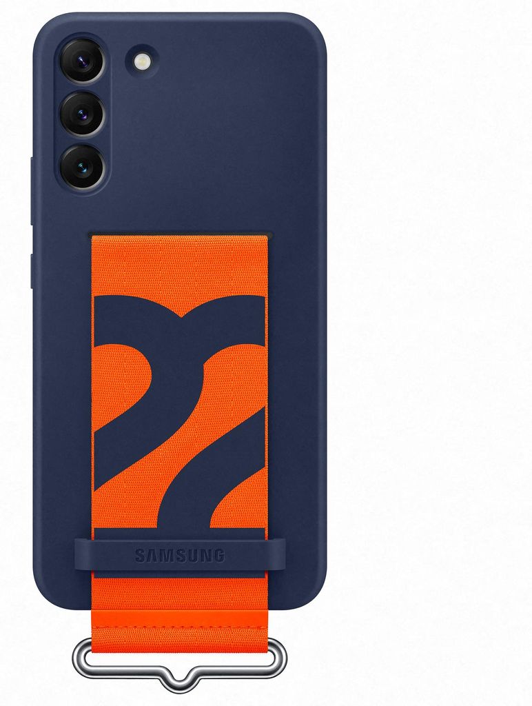 Original Samsung Silicone Cover mit Strap (Galaxy S22+) Produktbild 