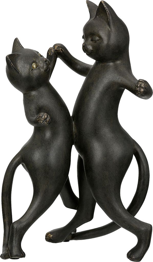 GILDE Figur Katze Gatto, schwarz H.30,5 cm Produktbild 
