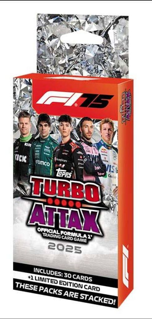 Topps Turbo Attax 2025 ECO Blister Pack | 30 kartonů + Obrázek produktu 