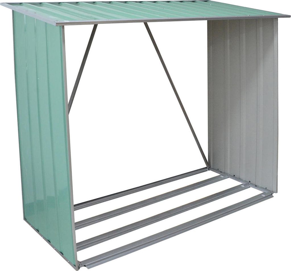 přístřešek na dřevo 189x76x191cm plech ZE Obrázek produktu 