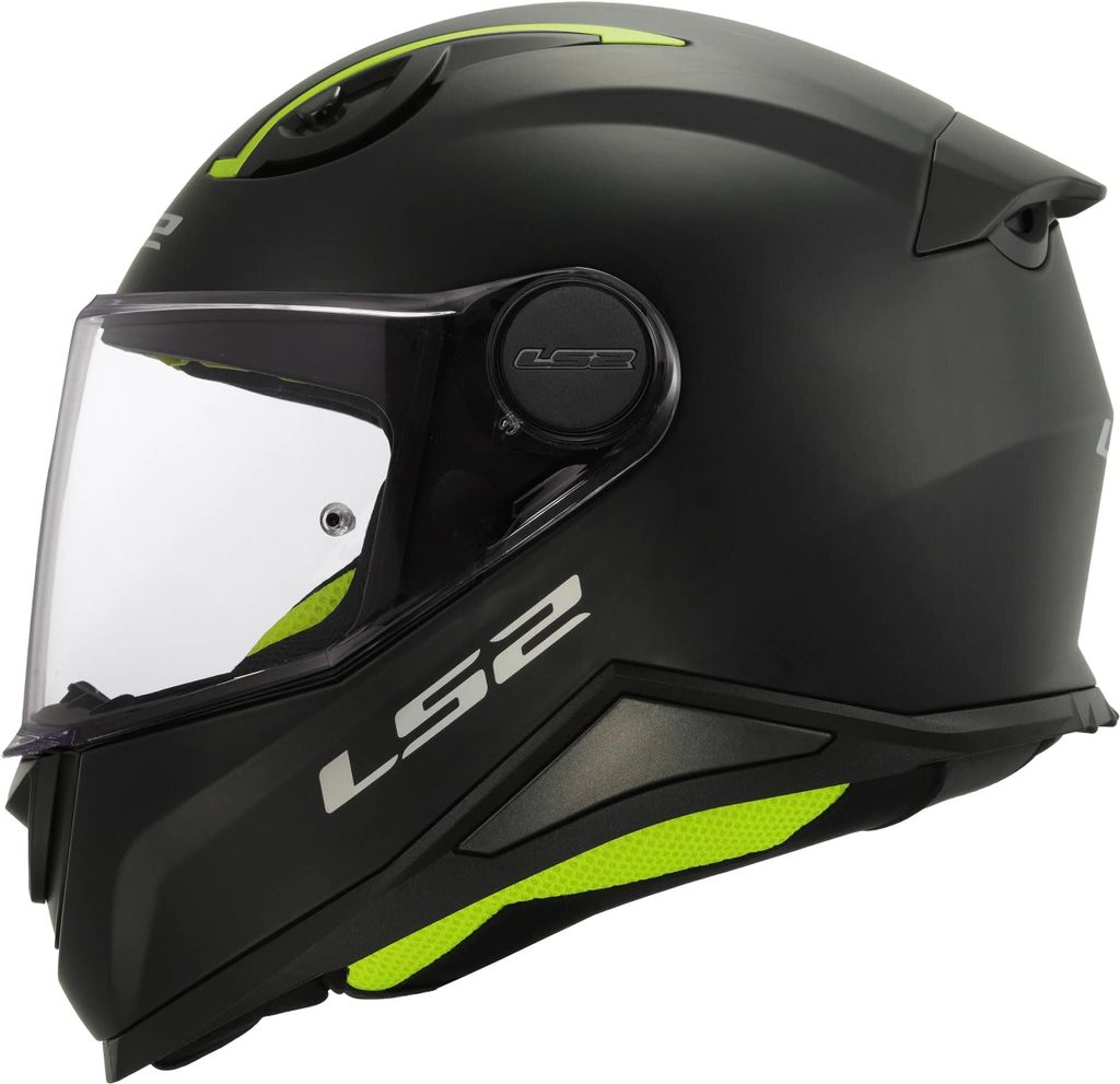 LS2 FF812 KID SOLID Integralhelm M in schwarz Produktbild 