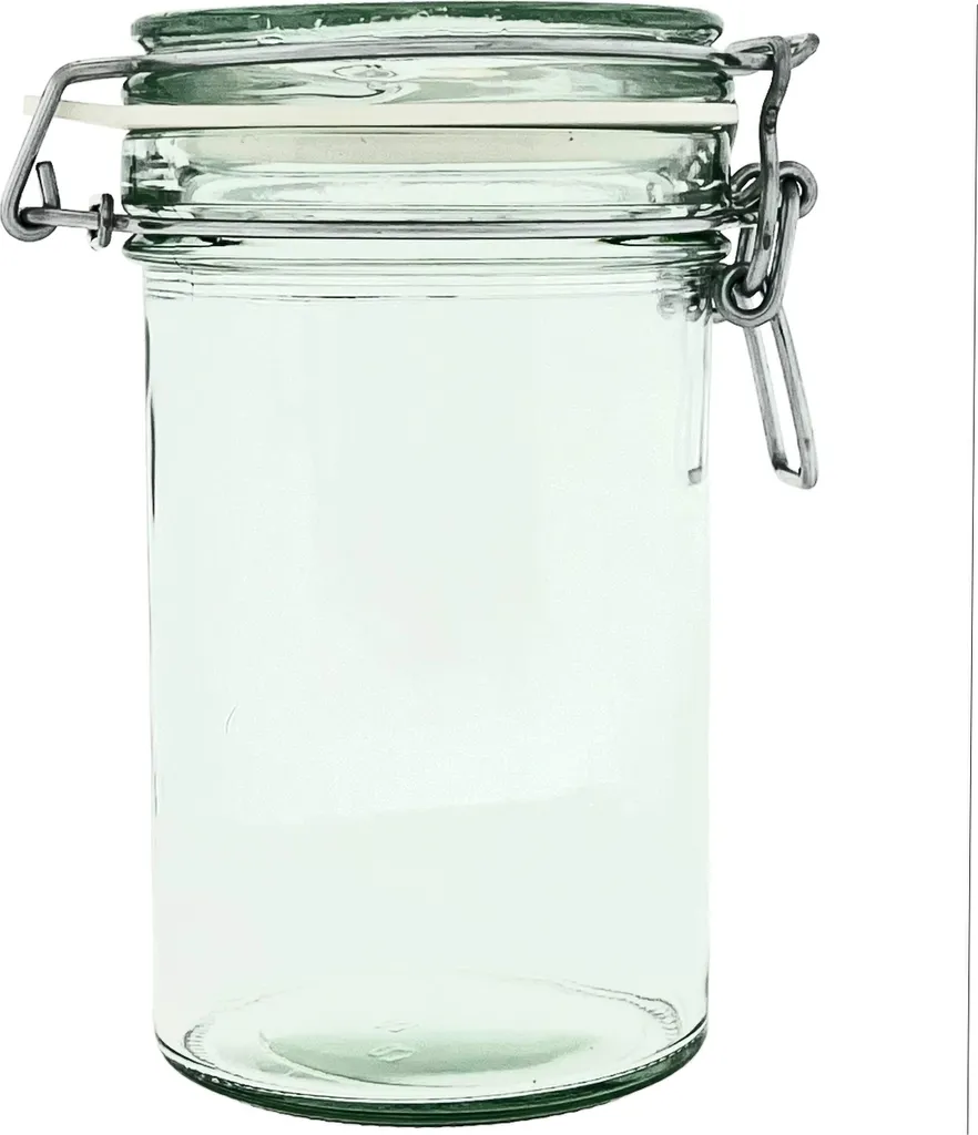 Set 15 Barattoli Vetro 500ml - Contenitori Ermetici per Dispensa e Conserve