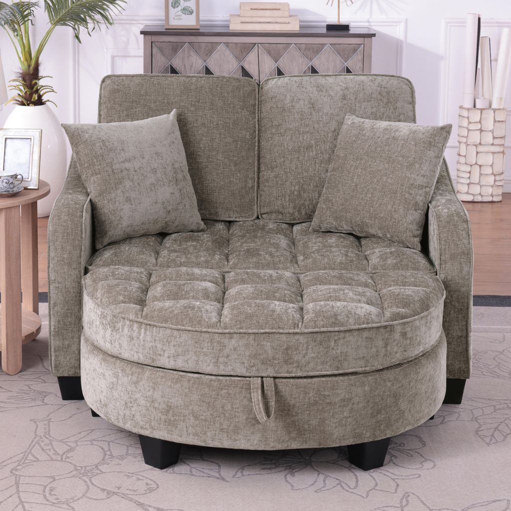 okwish 2-in-1 Divano letto Divano modulare Divano lounge Immagine del prodotto 