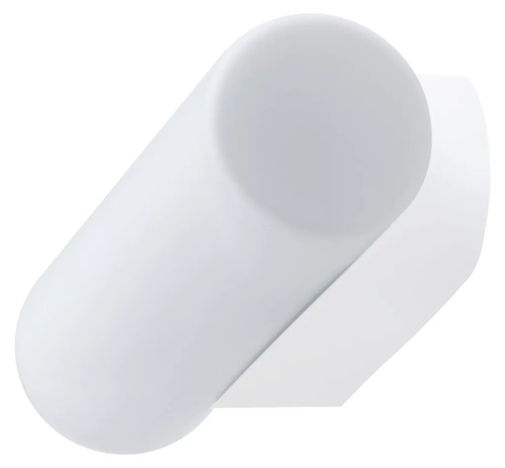 Plafonnier LED IP43 Verre Blanc 3000K FLORA 4 pour Salle de Bain Zone 3
