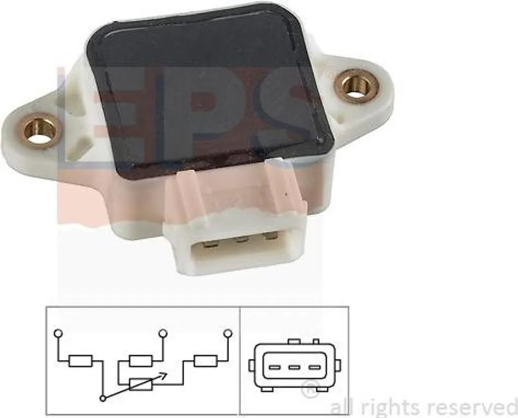 Capteur papillon pour réparation injection Xsara, ZX et Peugeot 406 1.8