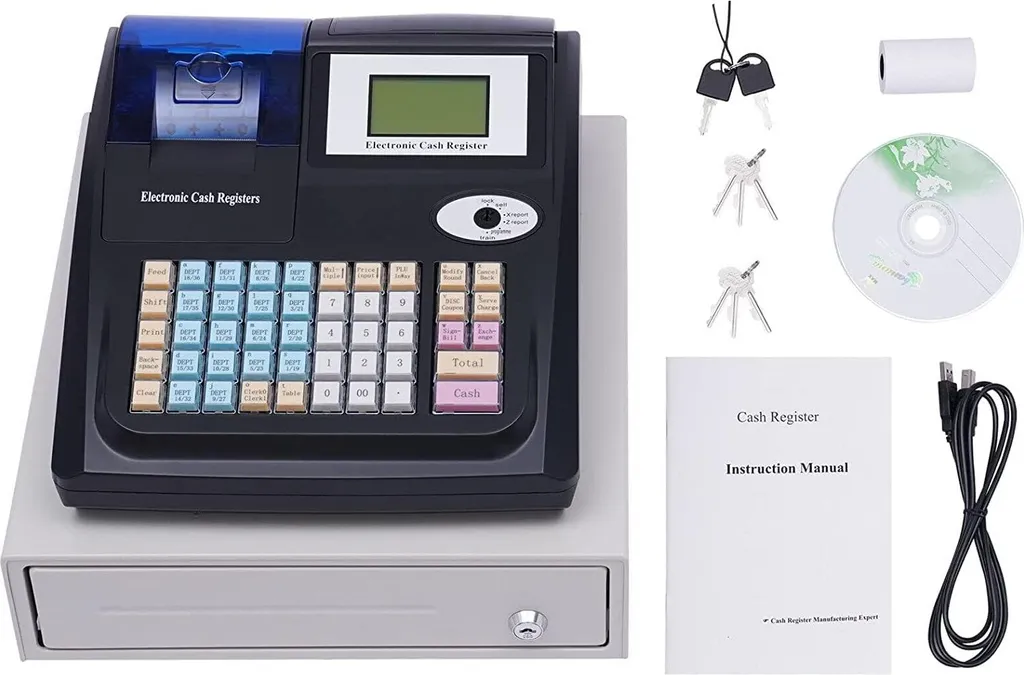 Système de caisse POS 8 LED pour supermarché et commerce de détail - 4