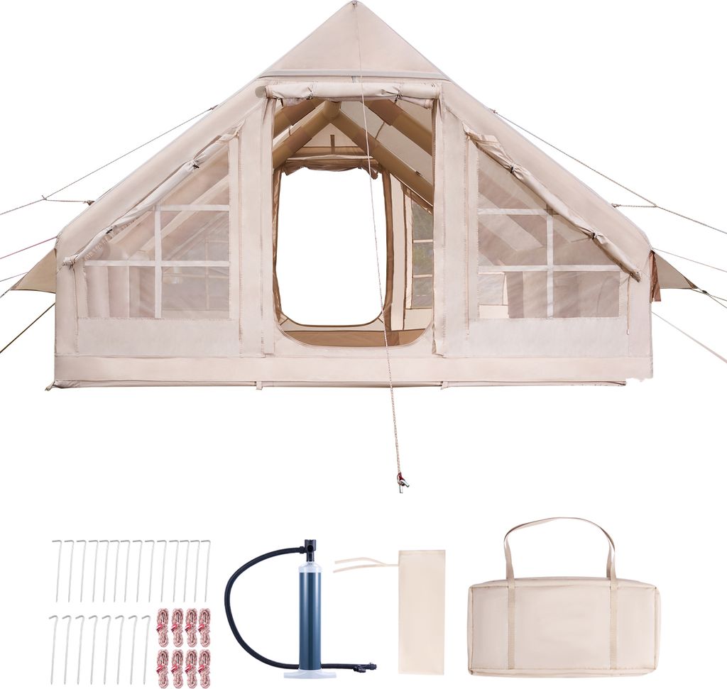 SucceBuy Aufblasbares Campingzelt für 5–8 Personen mit Produktbild 