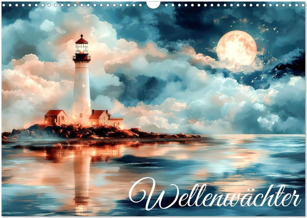 Wellenwächter (Wandkalender 2026 DIN A3 quer), CALVENDO Monatskalender