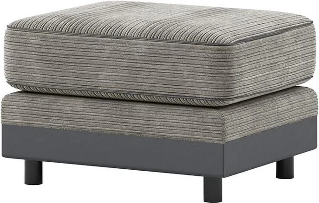 Pouf Dillon-Jumbo Casco Grey : Mousse polyuréthane et design Gris
