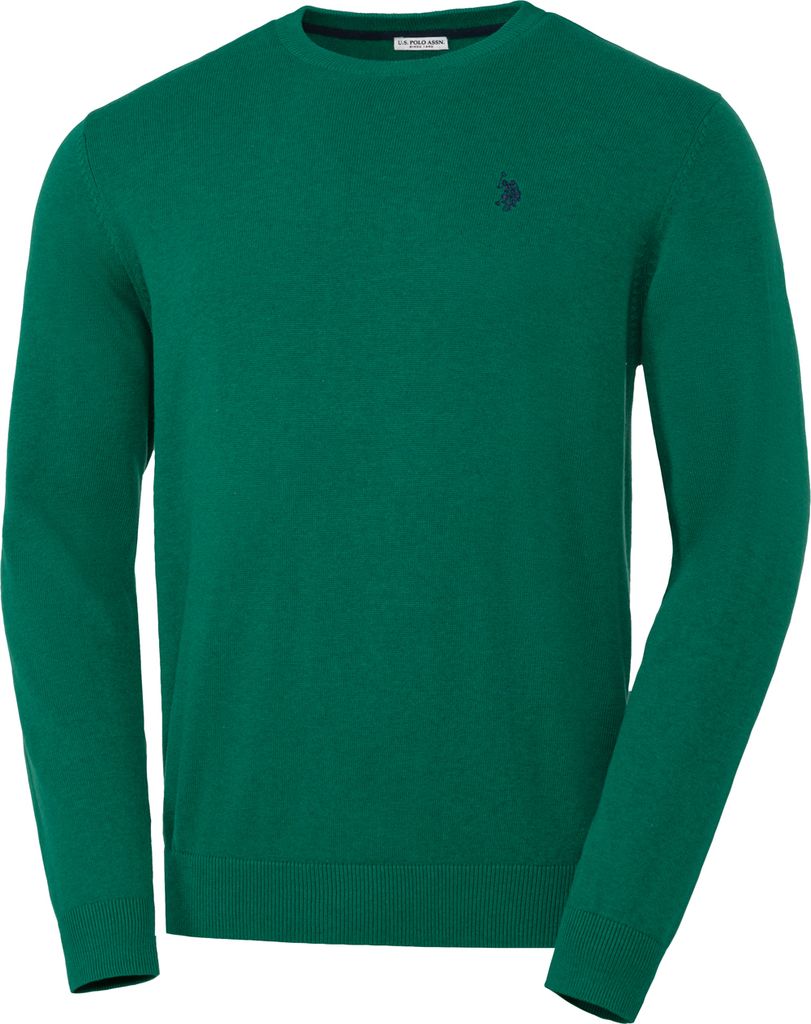 U.S. Polo Assn Herren Pullover Rundhals, aus 100% Baumwolle