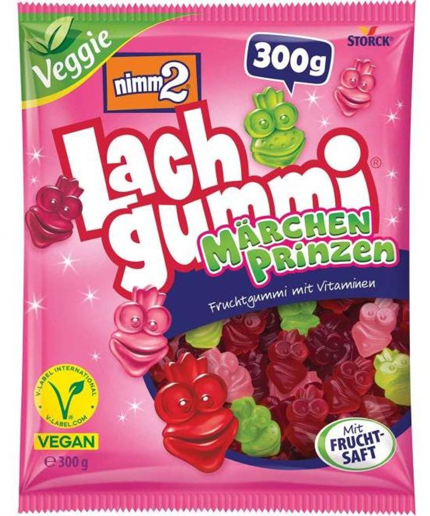 nimm2 Lachgummi - Märchenprinzen - 300g Produktbild 