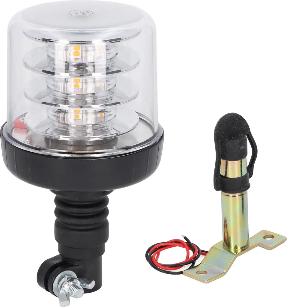 Feu de détresse LED 54W rotatif 12V 24V pour panne et sécurité