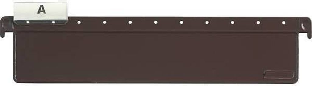 Leitz Hängeleitkarte SERIE 18 18270000 Kunststoff braun